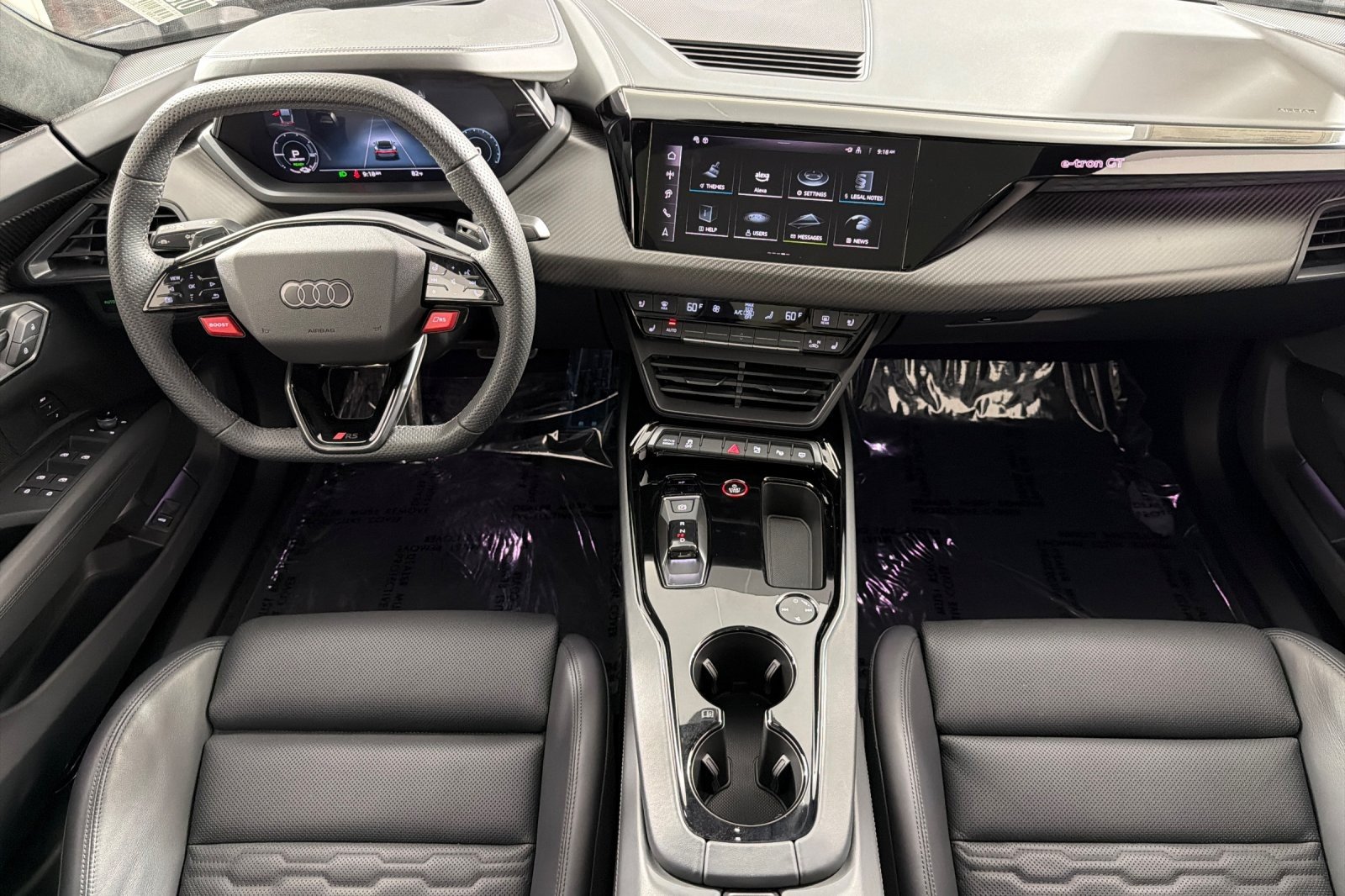 Used 2025 Mythos Black Metallic Audi performance quattro image 12