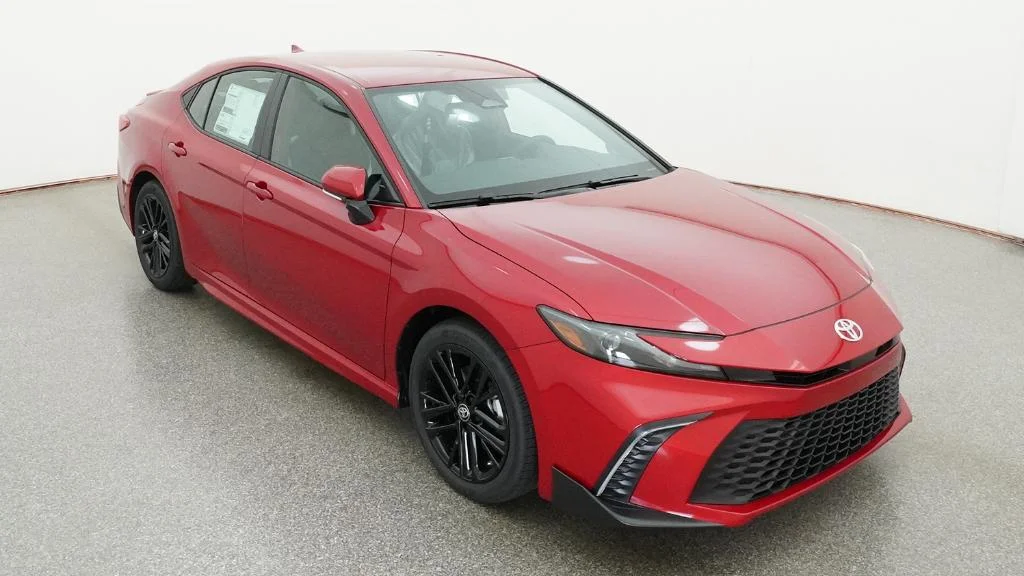 New 2026 Supersonic Red Toyota SE image 2
