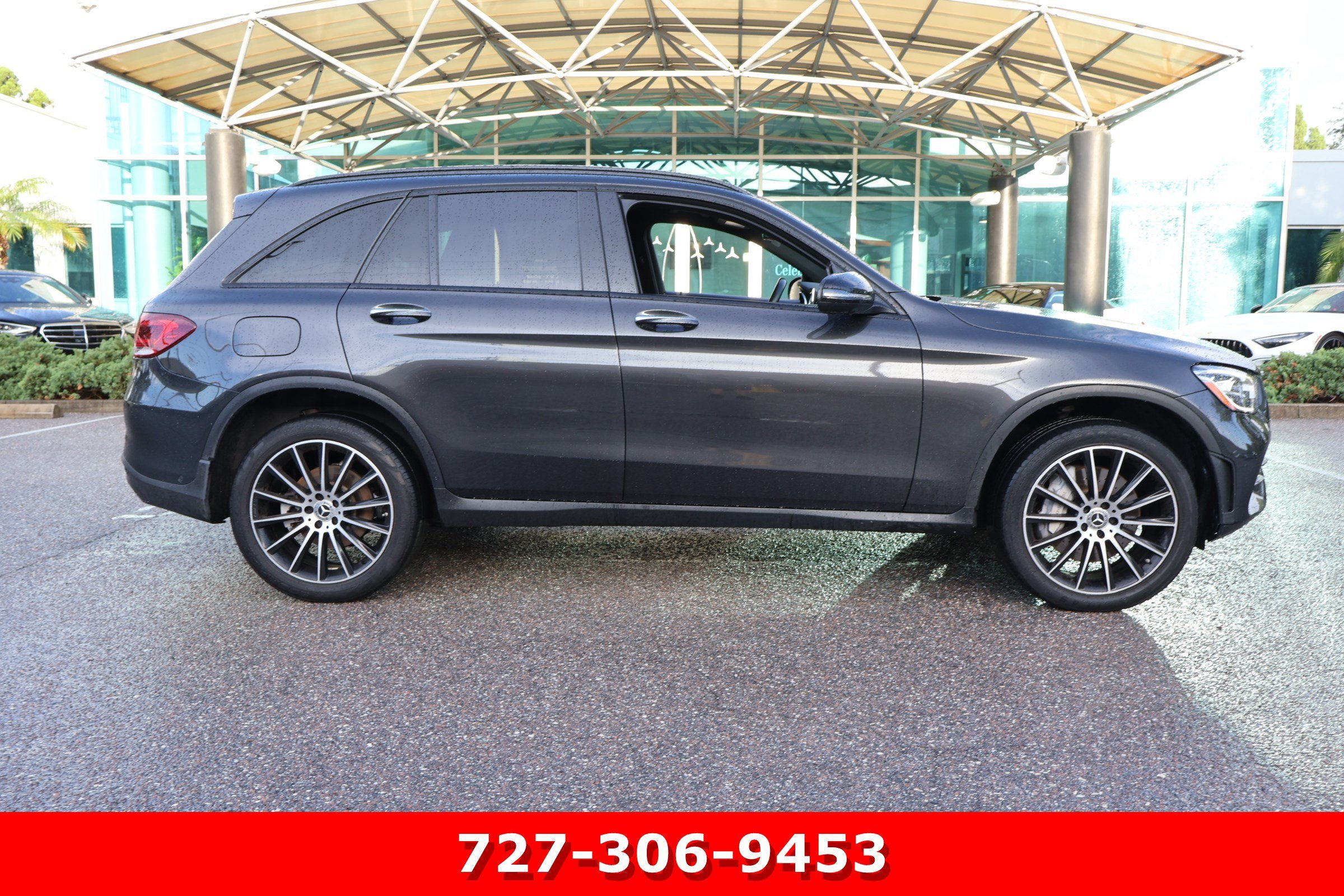 Certified Used 2022 Graphite Gray Metallic Mercedes-Benz GLC 300 image 10