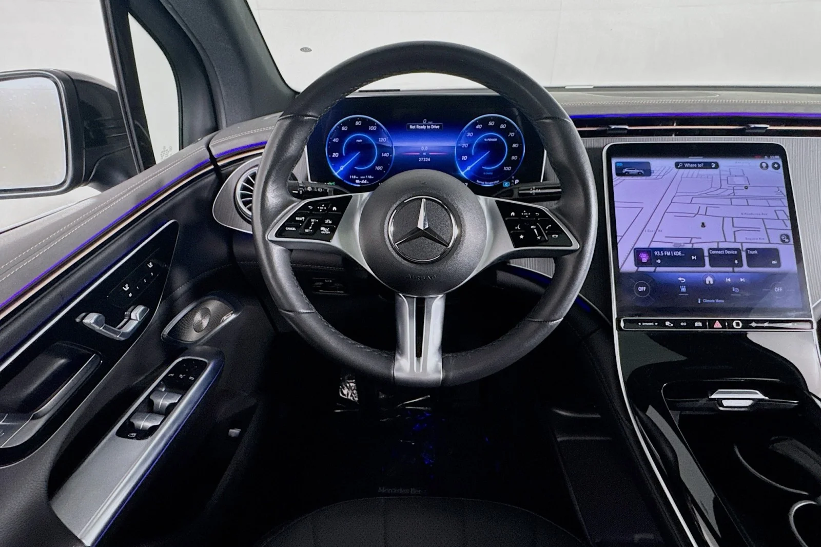 Certified Used 2024 Obsidian Black Metallic Mercedes-Benz EQE 350 image 6