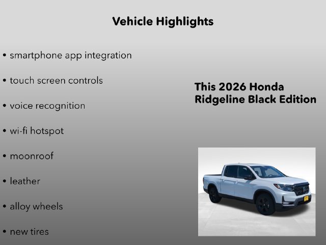 2026 Honda Ridgeline Black Edition - Photo 15
