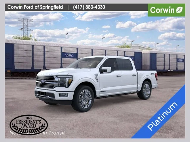 New 2026 Star White Metallic Tri-Coat Ford Platinum® image 1