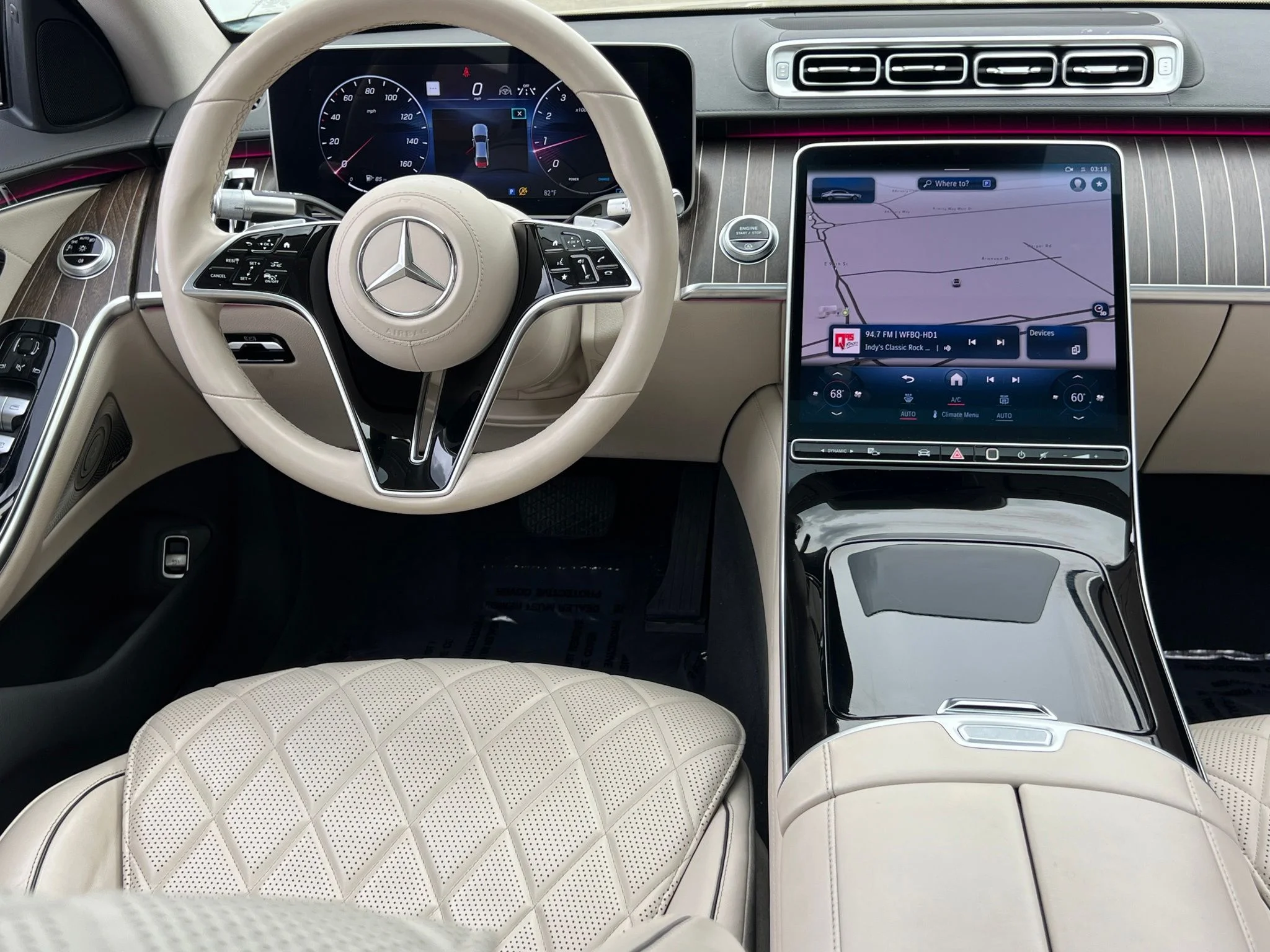 Used 2021 White Mercedes-Benz S 580 image 31