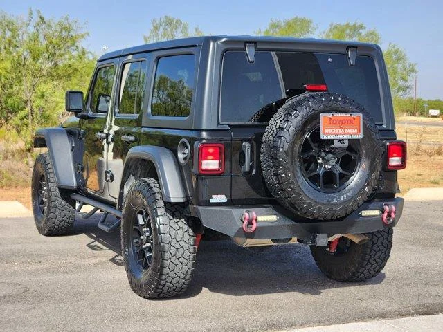 Used 2024 Black Clearcoat Jeep Willys 4x4 image 4