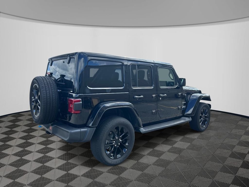 Used 2023 Black Jeep Sahara 4xe image 5