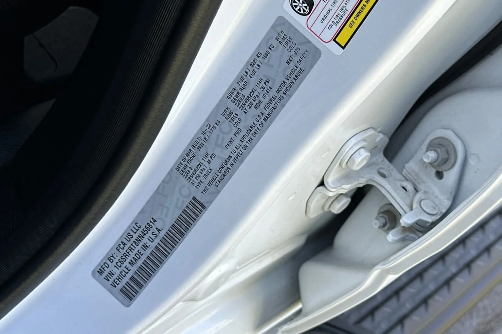 Certified Used 2022 Ivory White Ram Laramie image 28