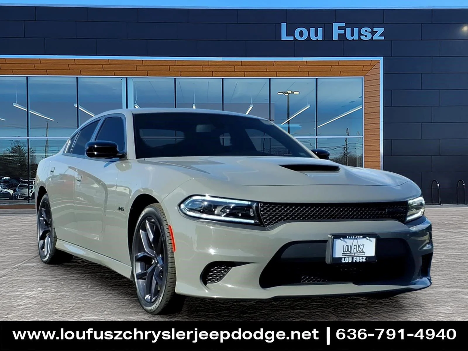 Used 2023 Destroyer Gray Clearcoat Dodge R/T image 1