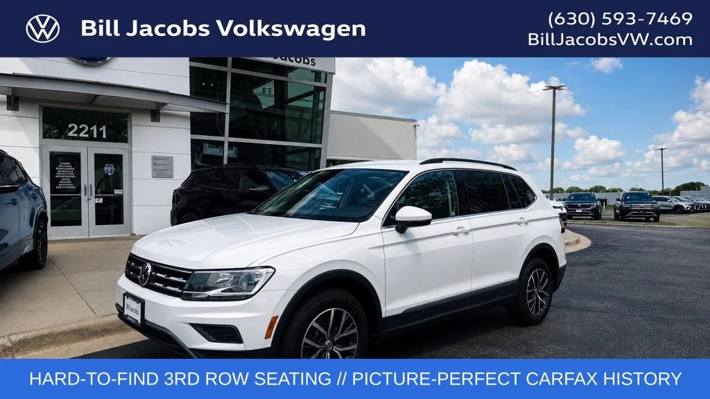 Used 2020 Pure White Volkswagen 2.0T SE image 1