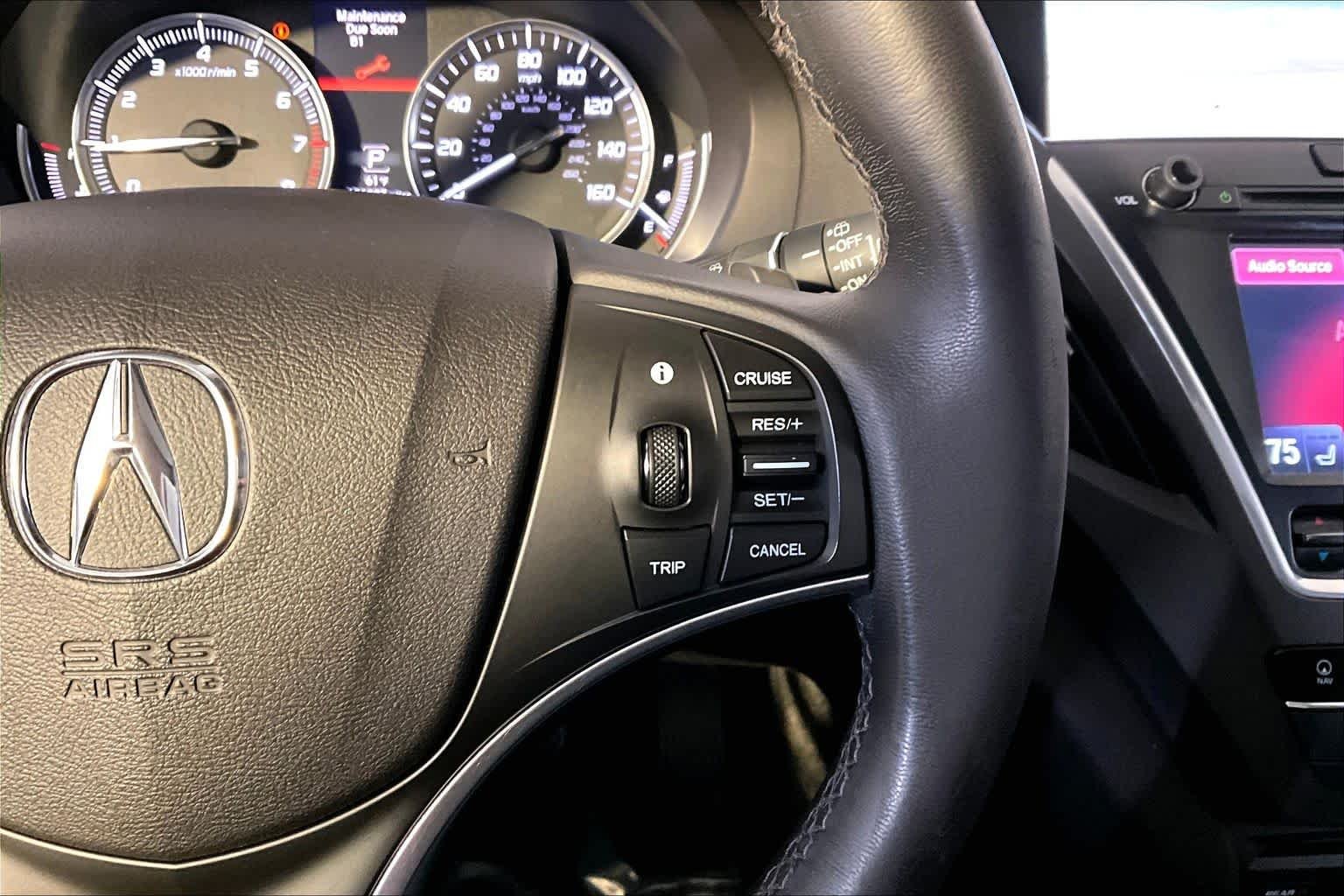 Used 2015 Crystal Black Pearl Acura Tech/Entertainment Pkg image 24