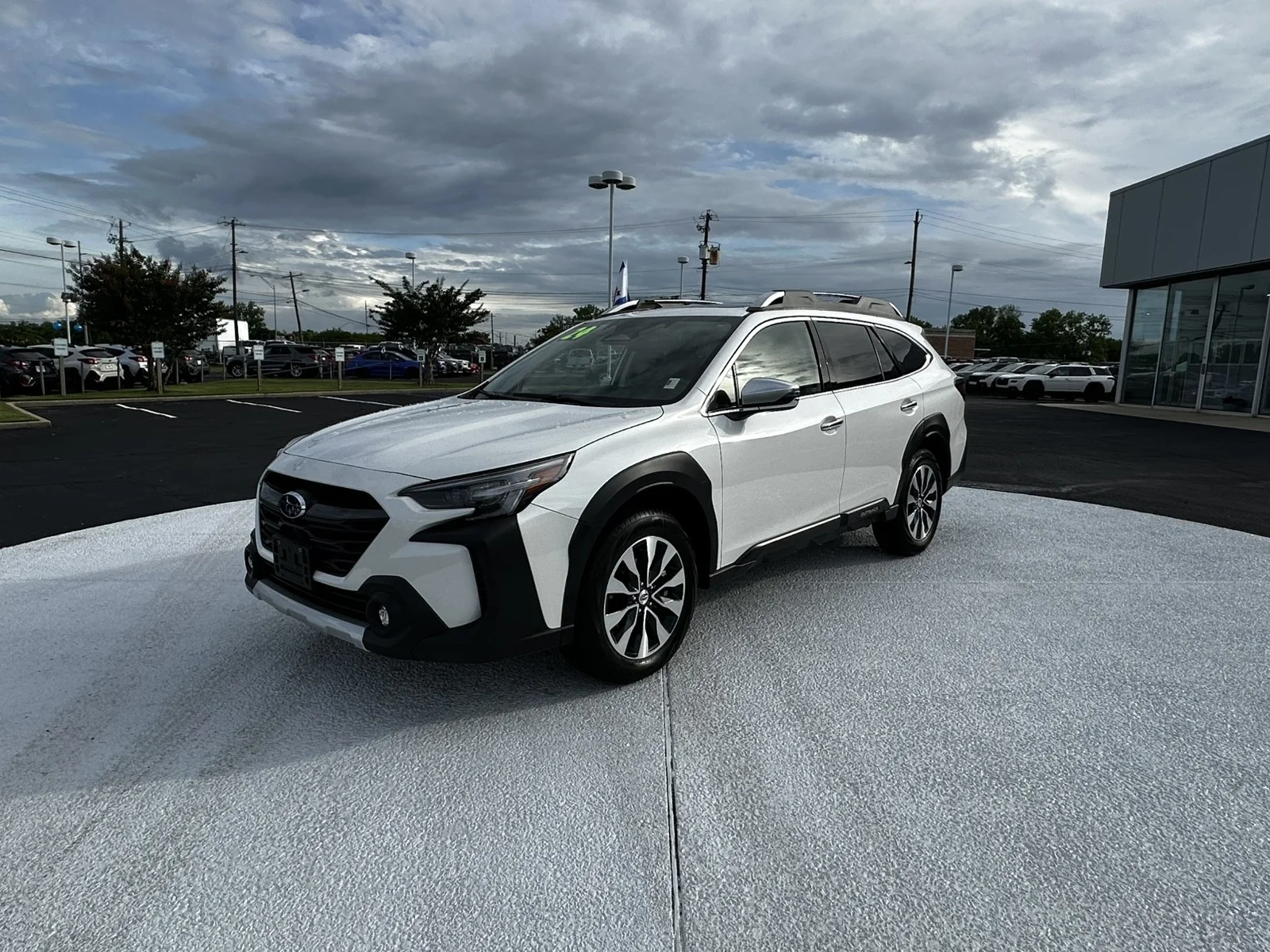 Certified Used 2024 WHITE Subaru Touring XT AWD image 3