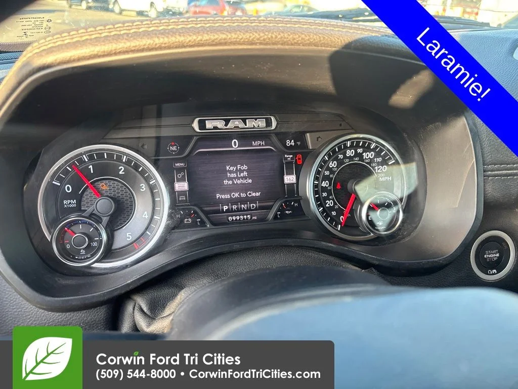 Used 2020 Bright White Clearcoat Ram Laramie image 13