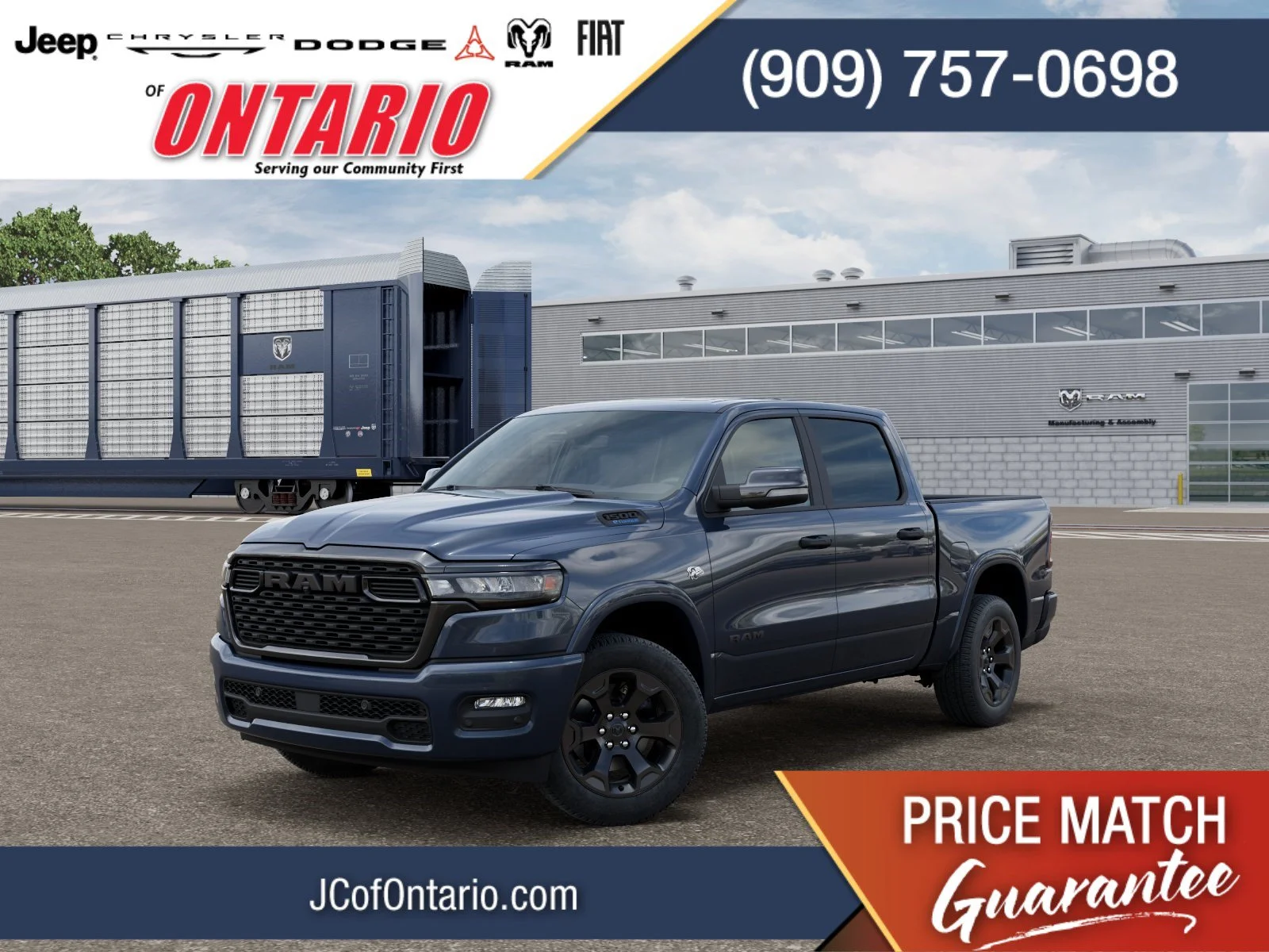 New 2026 Forged Blue Metallic RAM Big Horn/Lone Star image 1