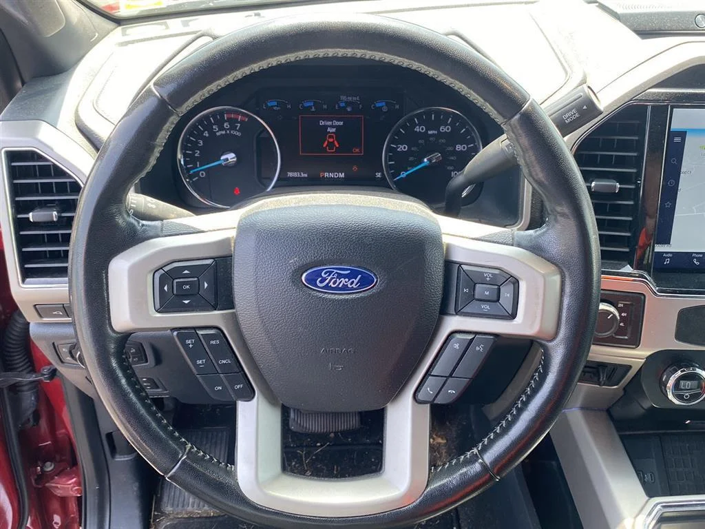 Used 2022 Rapid Red Metallic Tinted Clearcoat Ford LARIAT image 14