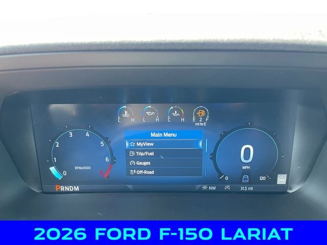 New 2026 Black Ford Lariat image 2
