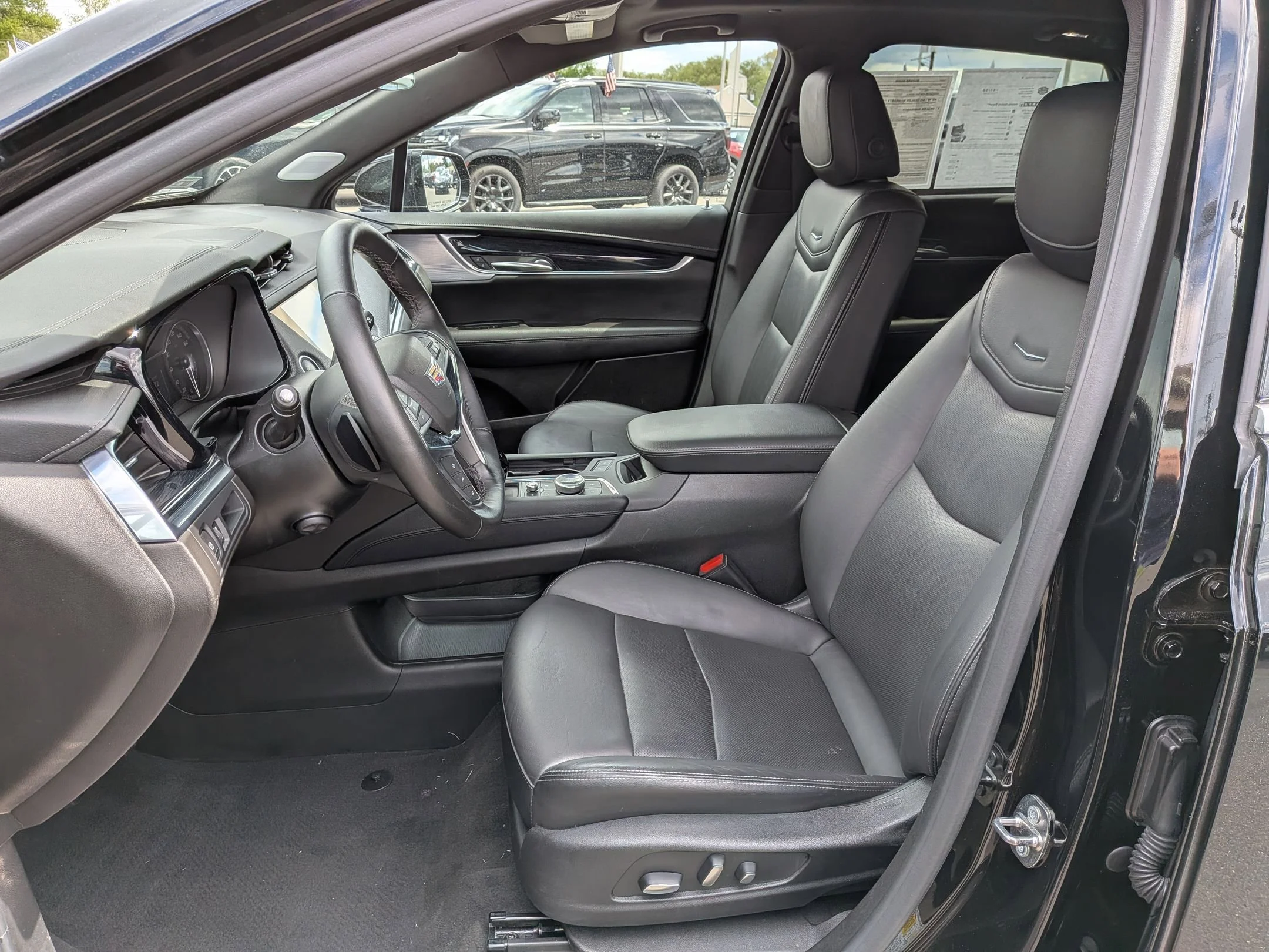 Used 2024 Stellar Black Metallic Cadillac AWD Premium Luxury image 19