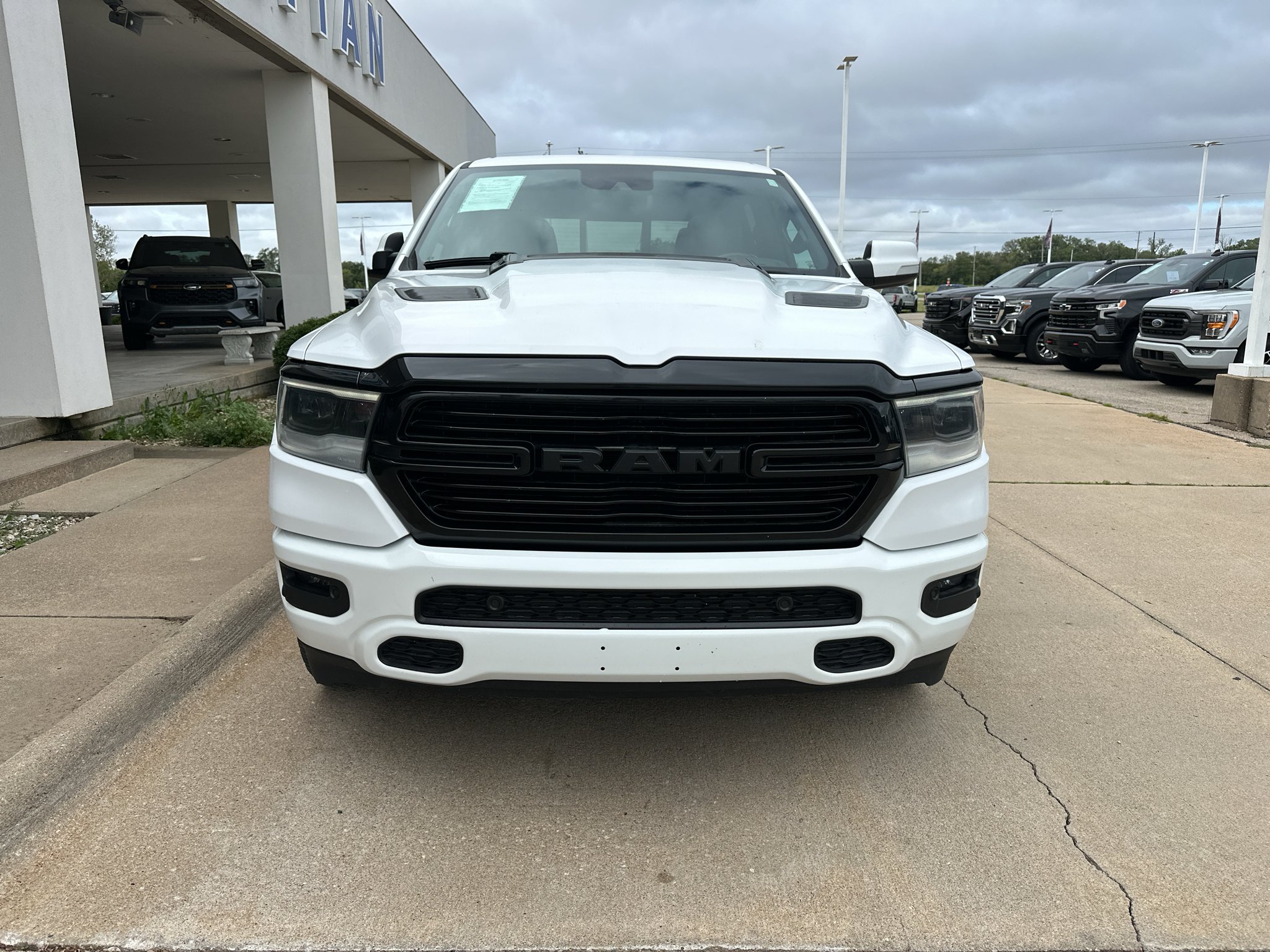 Used 2021 Bright White Ram Sport image 14