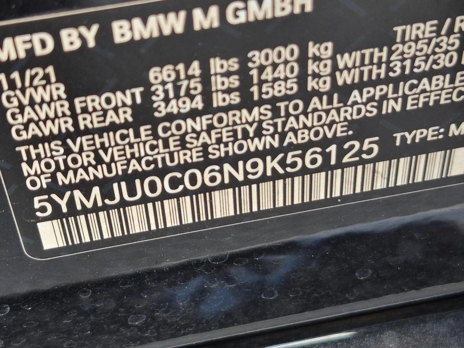 Used 2022 Black Sapphire Metallic BMW  image 15