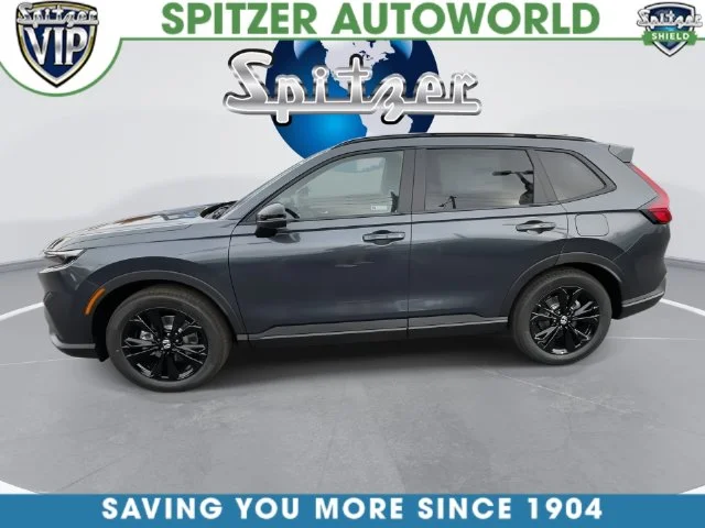 New 2027 Meteorite Gray Metallic Honda Sport Touring Hybrid AWD image 9