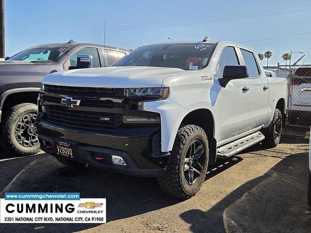 Used 2020 SUMMIT WHITE Chevrolet LT Trail Boss image 1