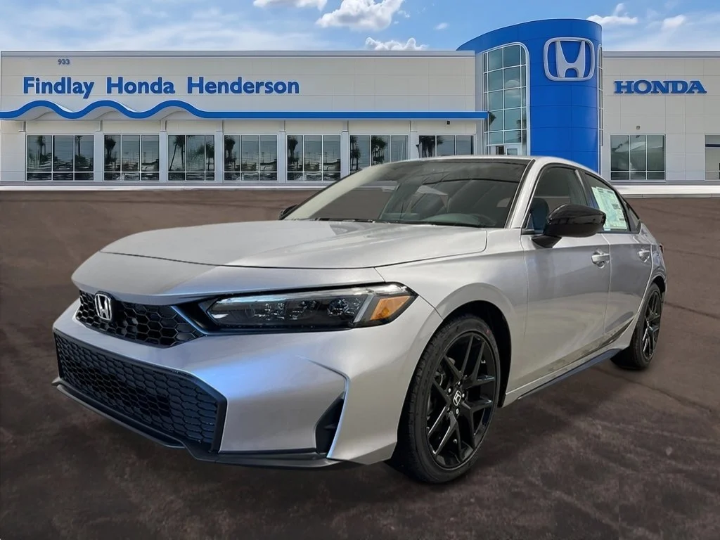 New 2026 Solar Silver Metallic Honda Sport image 1