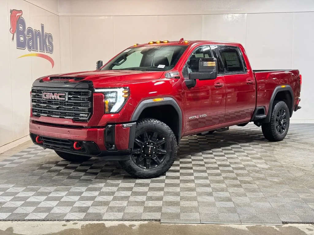 New 2026 Volcanic Red Tintcoat GMC AT4 image 2