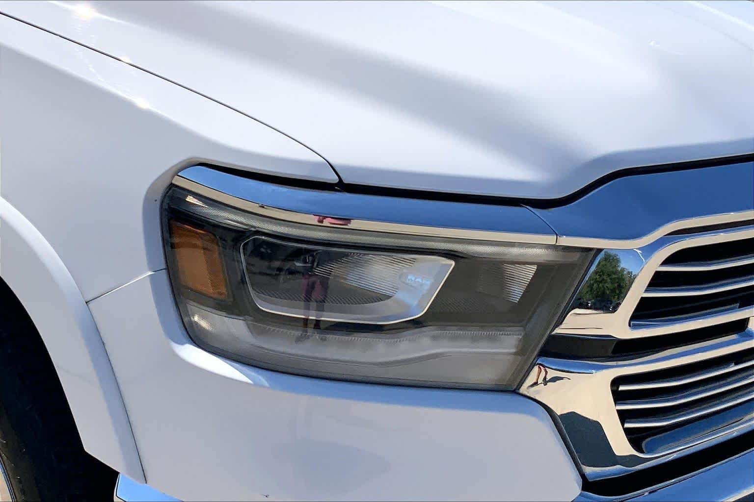 Used 2021 Bright White Clearcoat Ram Laramie image 27