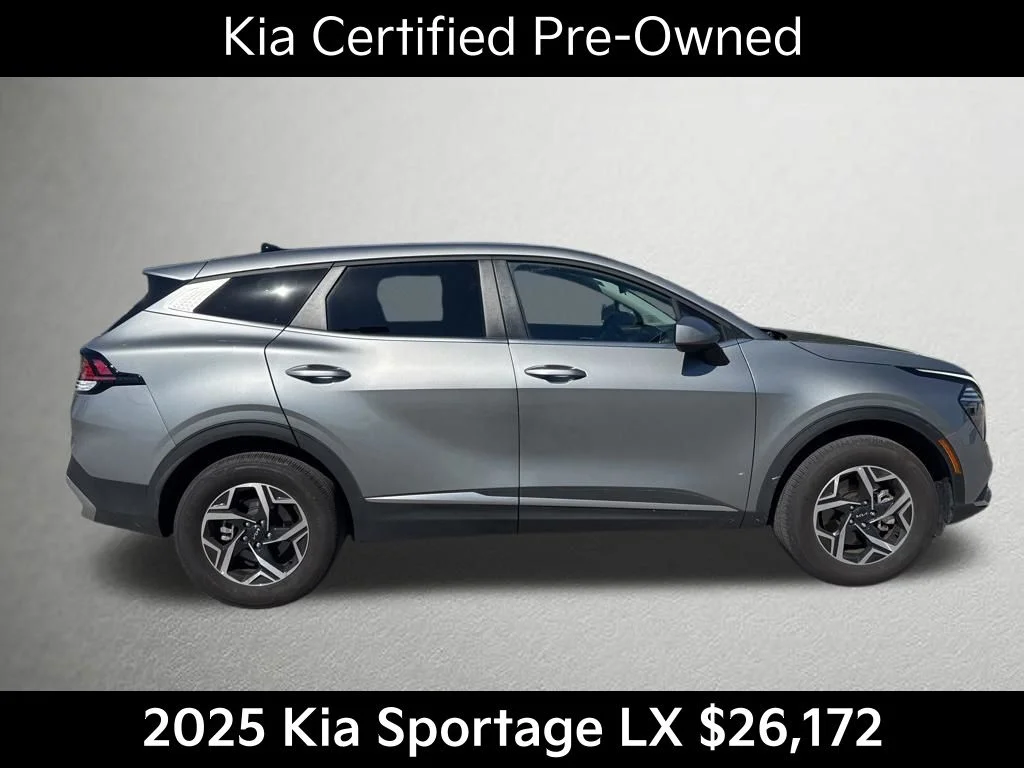 Certified Used 2025 Gray Kia LX image 2