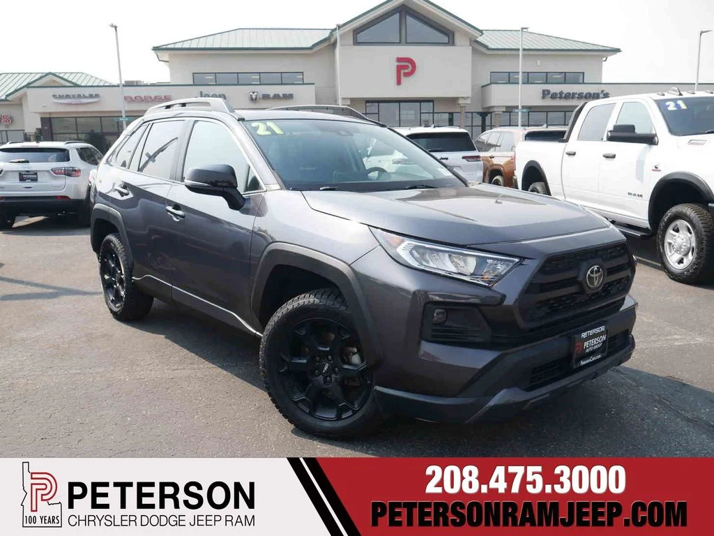 Used 2021 Gray Toyota TRD Off Road image 1