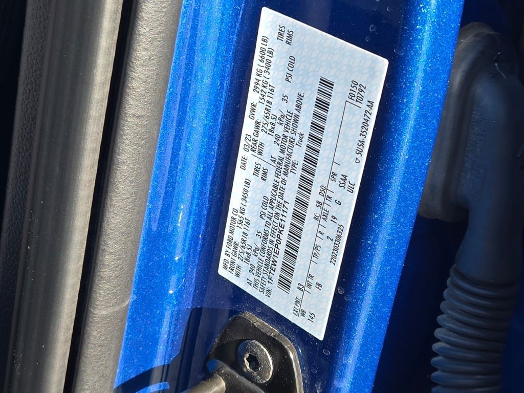 Certified Used 2023 Blue Metallic Ford XLT image 38