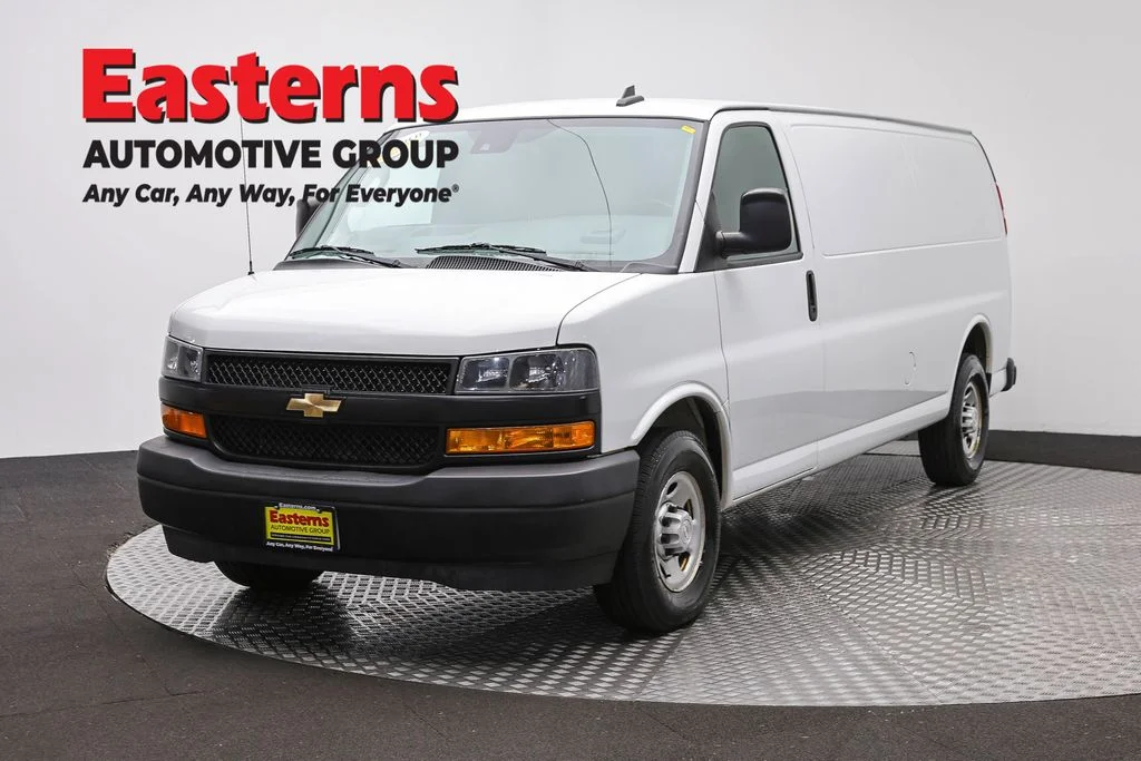 Used 2019 White Chevrolet Work Van image 1