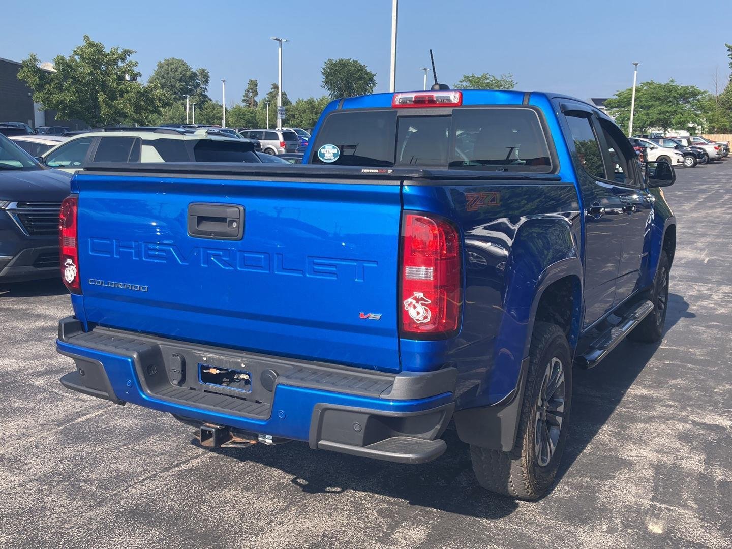 Used 2022 Bright Blue Metallic Chevrolet 4WD Z71 image 7