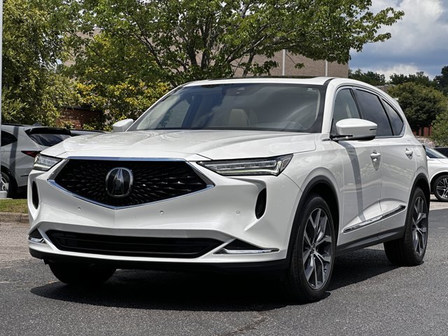 Used 2024 Platinum White Pearl Acura SH-AWD TECH image 3