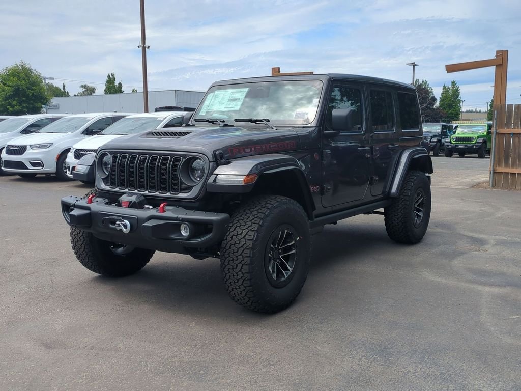 New 2026 Granite Crystal Metallic Clear-Coat Exterior Paint Jeep Rubicon X image 3
