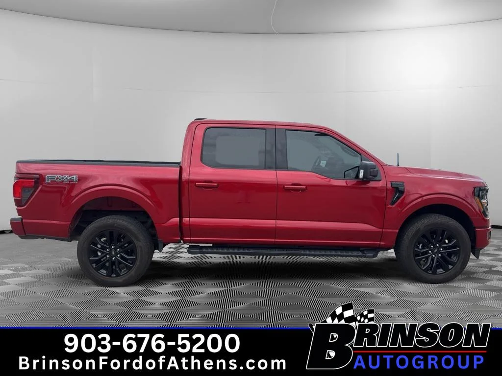 Used 2025 RAPID RED MET TINTED CC Ford XLT image 4