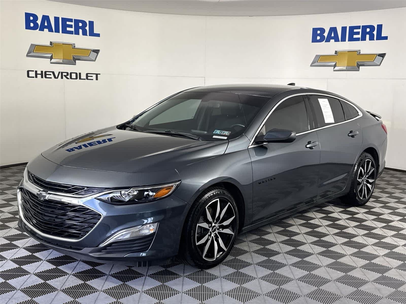 Used 2021 Shadow Gray Metallic Chevrolet RS image 1