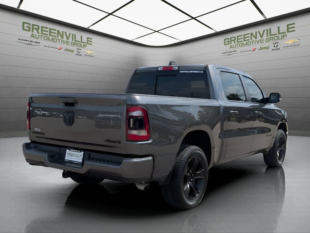 Used 2022 Granite Crystal Metallic Clearcoat Ram Big Horn Night Edition 4x4 image 8