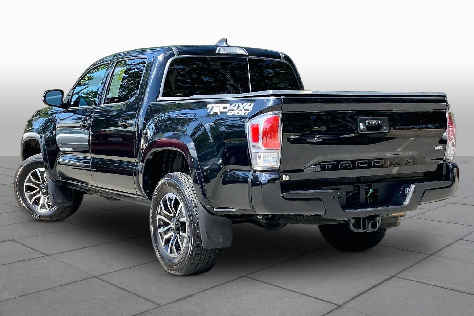 Used 2020 Midnight Black Metallic Toyota TRD Sport image 12