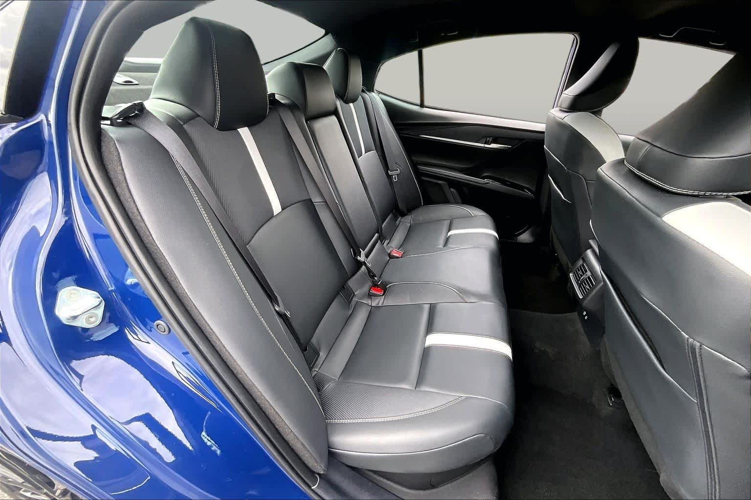 Certified Used 2025 Reservoir Blue Toyota SE image 19