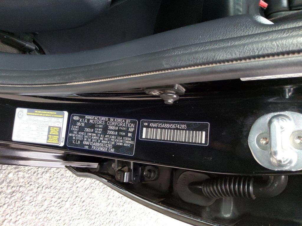 Used 2017 Black Kia EX image 20
