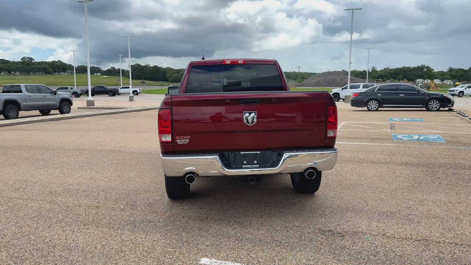 Used 2024 Delmonico Red Pearlcoat Ram Tradesman image 7