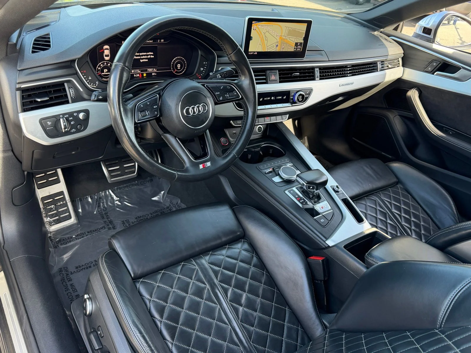 Used 2018 Daytona Gray Pearl Effect Audi 3.0T Prestige image 41