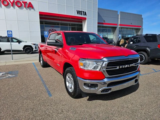 Used 2021 Flame Red Clearcoat Ram Big Horn/Lone Star image 3