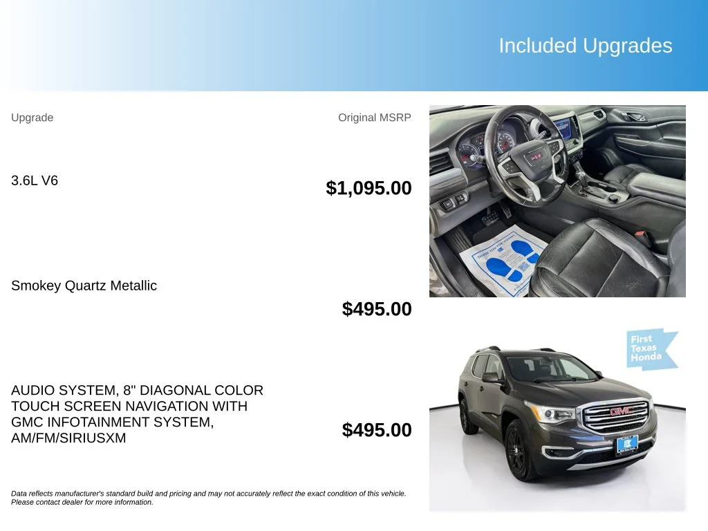 Used 2019 Smokey Quartz Metallic GMC SLT-1 image 5