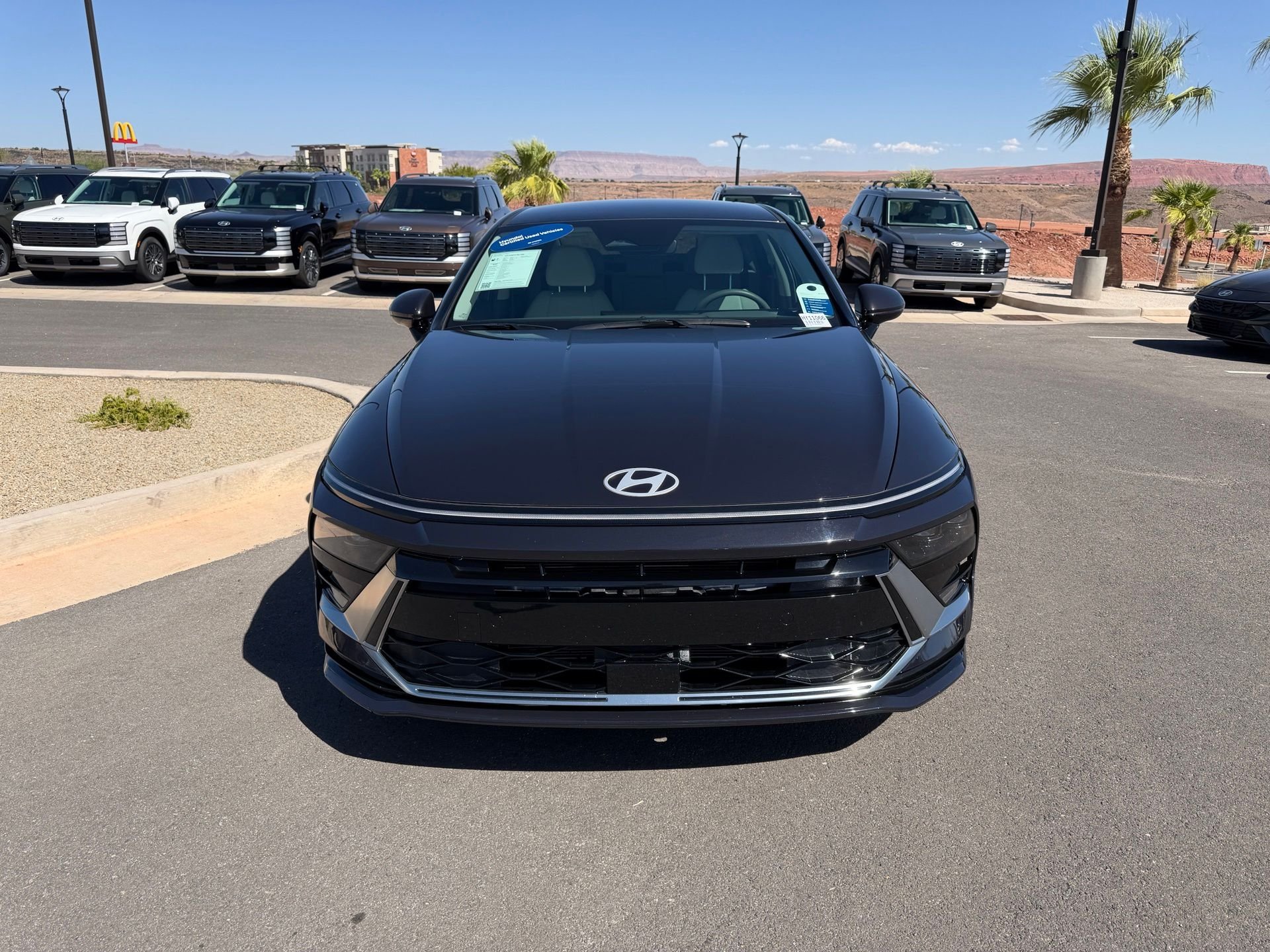 Certified Used 2025 Blue Hyundai SEL image 2