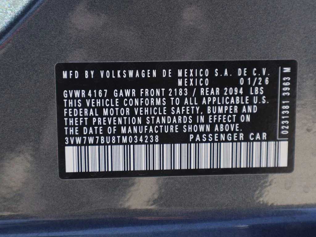 New 2026 Gray Volkswagen 1.5T SE image 43