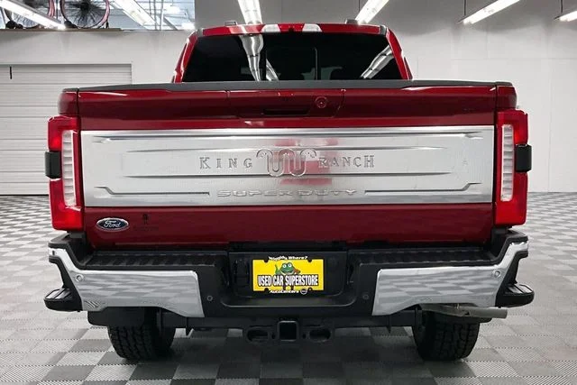 Used 2025 Ruby Red Metallic Tinted Clearcoat Ford King Ranch image 5