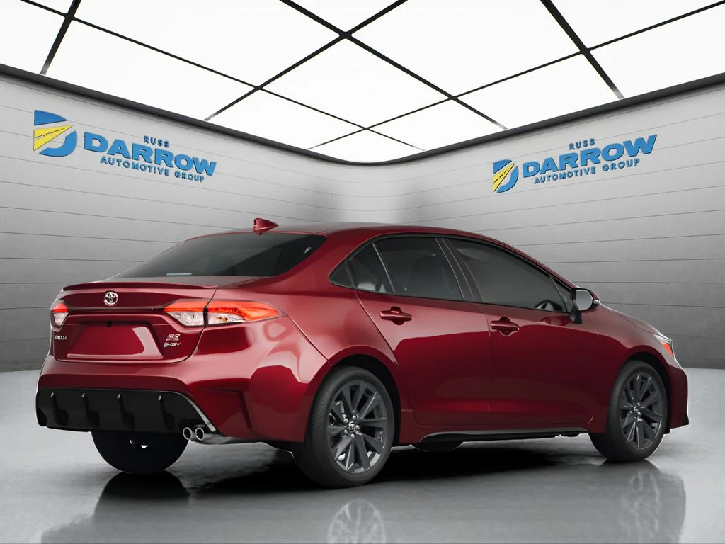 New 2026 Red Toyota HYBRID LE CVT ALL WHEEL DRIVE image 3