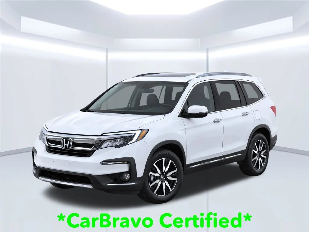 Certified Used 2021 White Honda Touring image 2