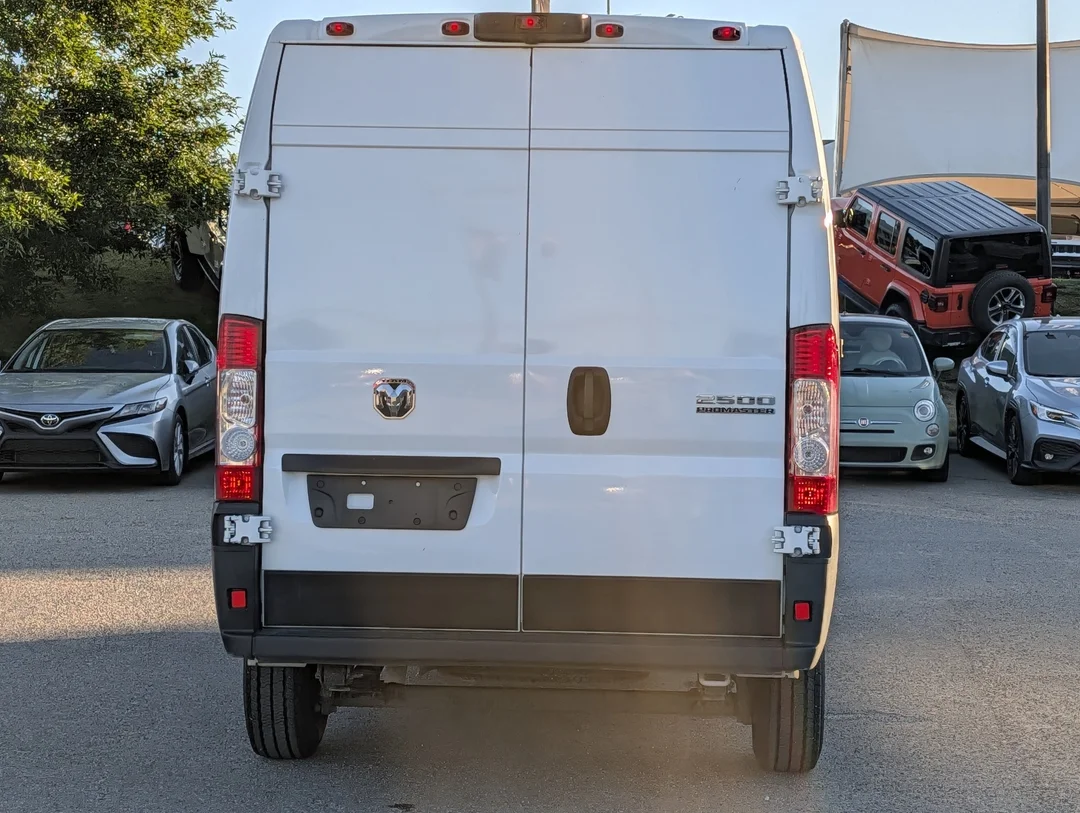 Certified Used 2025 White RAM Tradesman 136 HR - Convenience Grp - MOPAR Side Wall Paneling - Cargo Partition image 7