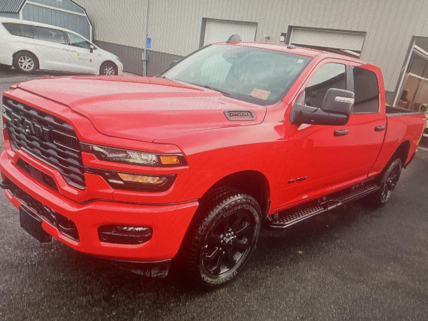 Used 2026 Flame Red Clearcoat Ram Big Horn image 4